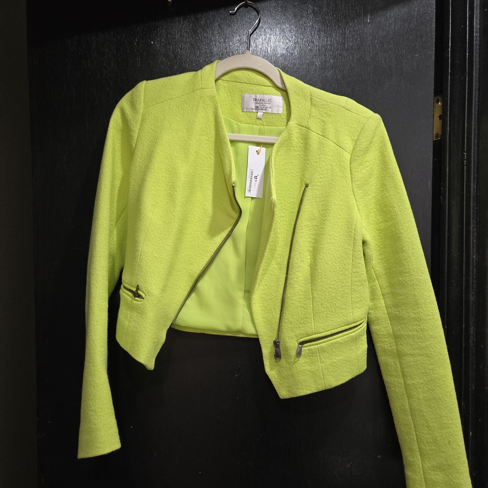 ZARA Lime Green Blazer/Jacket